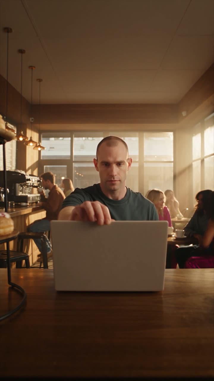 Still from the SOL website preview café campaign